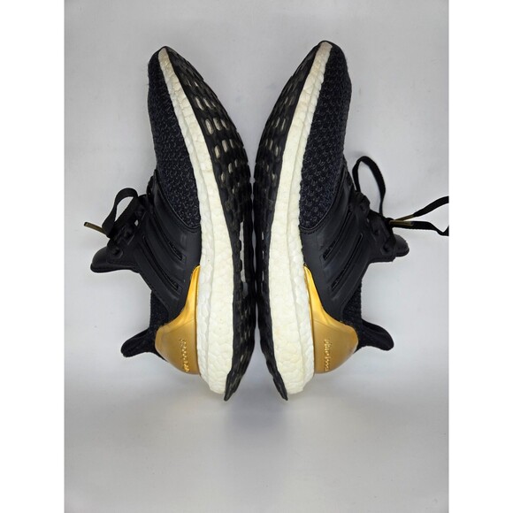 adidas Ultraboost 2.0 Limited Shoes Men's 4.5 Black Gold Medal Running Sneakers - Picture 6 of 9